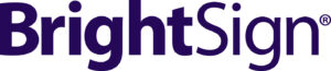 BrightSign Logo Violett